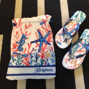 Brighton Flip Flops - NWOT Size 8